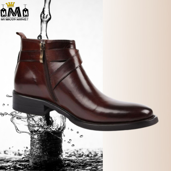 BOTTINES HOMMES - STYLE JODHPUR - CUIR & PRESTIGE - SAISON 2022