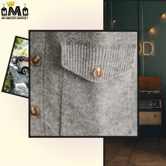 CARDIGAN RÉTRO HOMME - SOPHISTIQUÉ EN TOUT POINT - 179.99 € | My Major Market