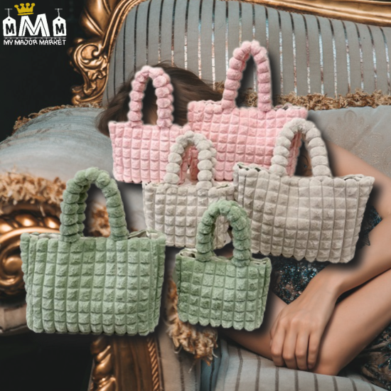 SAC FAUSSE FOURRURE - ICOSAÈDRE EN 3 D - 79.99 € - 89.99 € |My Major Market