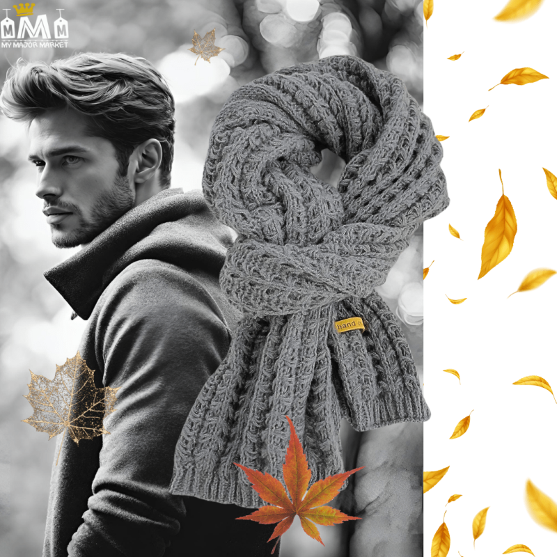ÉCHARPES HOMME - TEXTURE DOUCEUR AU MASCULIN - 45.99 € | My Major Market ÉCHARPES HOMME - TEXTURE DOUCEUR AU MASCULIN - 45.99 € | My Major Market