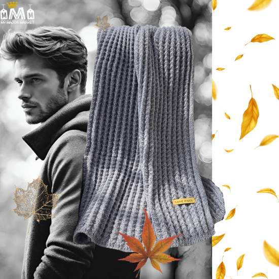 ÉCHARPES HOMME - TEXTURE DOUCEUR AU MASCULIN - 45.99 € | My Major Market