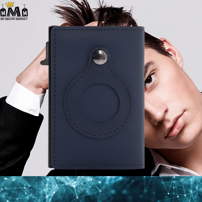 PORTE-CARTES AUTOMATIQUE - CUIR - ALLIAGE & APPLE AIRTAG - 69.99 € | My Major Market PORTE-CARTES AUTOMATIQUE - CUIR - ALLIAGE & APPLE AIRTAG - 69.99 € | My Major Market