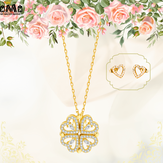 PARURE FEMME - TRÈFLE DE COEURS - 79.99 € - My Major Market