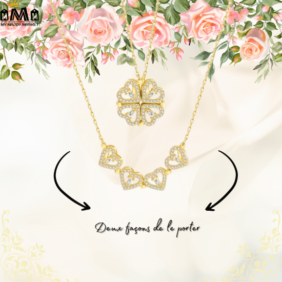 PARURE FEMME - TRÈFLE DE COEURS - 79.99 € - My Major Market