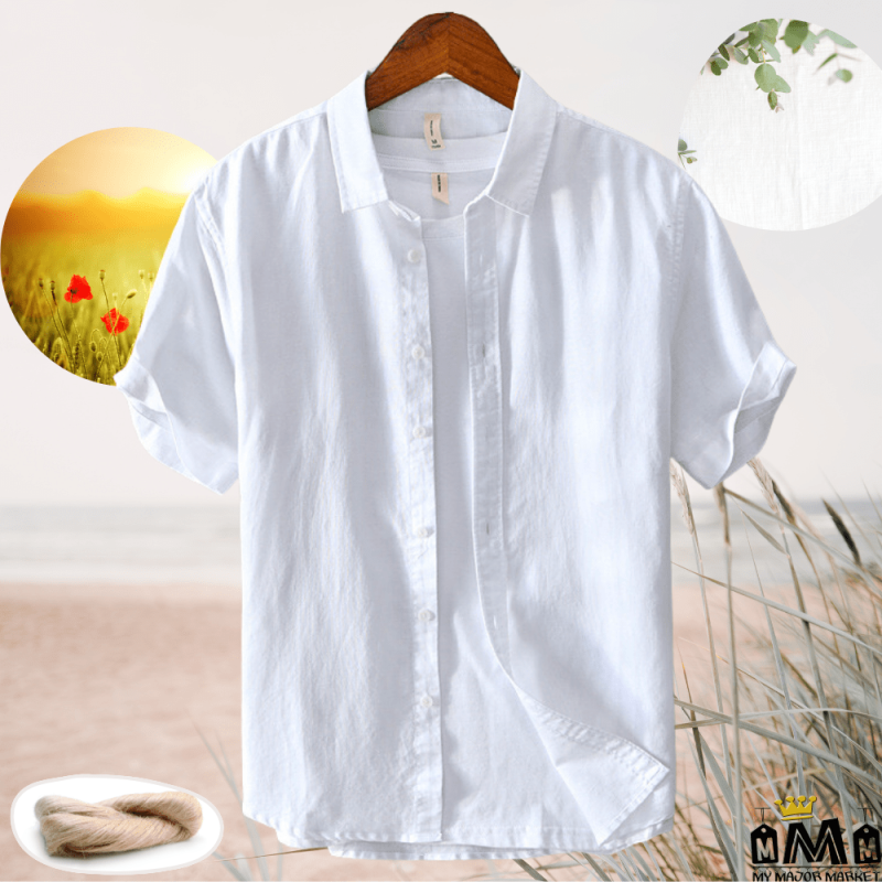 CHEMISE HOMME - PUR LIN & COTON - 69.99 € | My Major Market CHEMISE HOMME - PUR LIN & COTON - 69.99 € | My Major Market