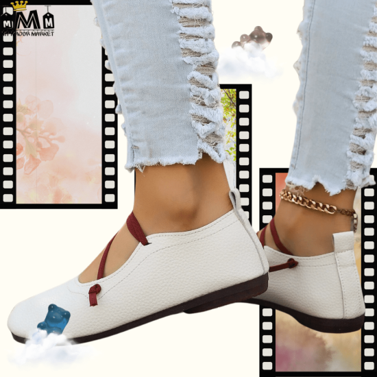 BALLERINES SOUPLES  FEMME - NEW AGE & ZIG ZAG
