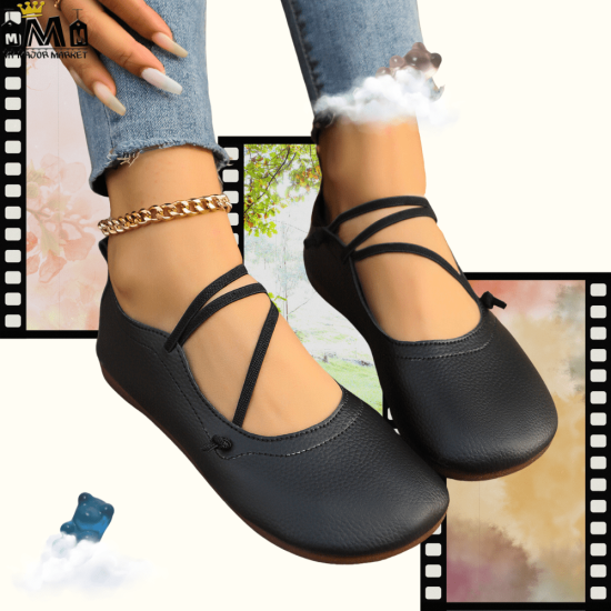 BALLERINES SOUPLES  FEMME - NEW AGE & ZIG ZAG
