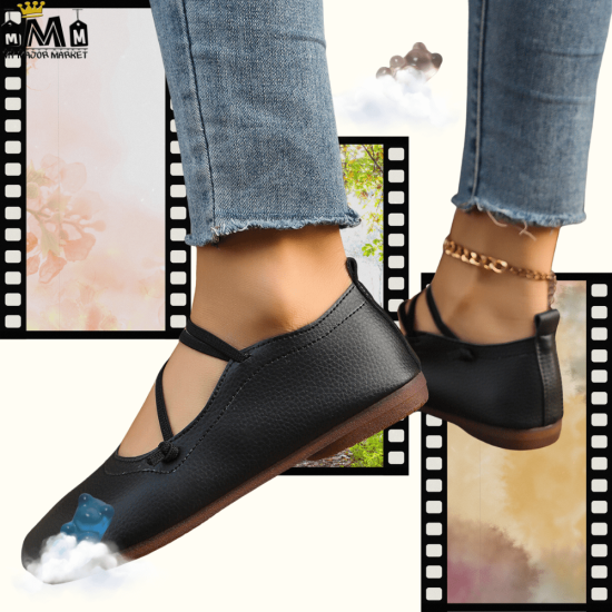 BALLERINES SOUPLES  FEMME - NEW AGE & ZIG ZAG