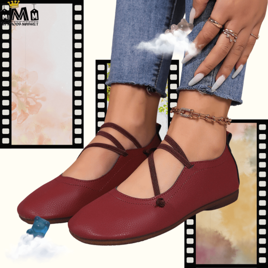 BALLERINES SOUPLES  FEMME - NEW AGE & ZIG ZAG