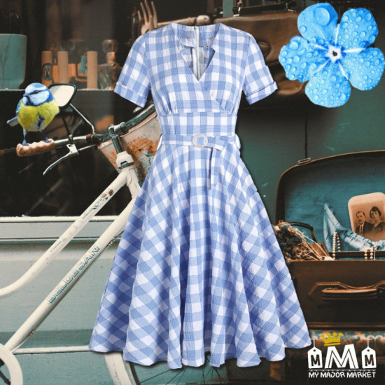 ROBE VINTAGE - ROCKABILLY -...