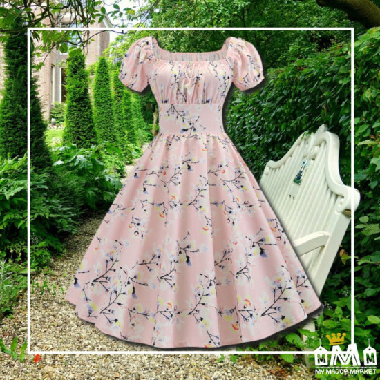 ROBE VINTAGE - MANCHES...