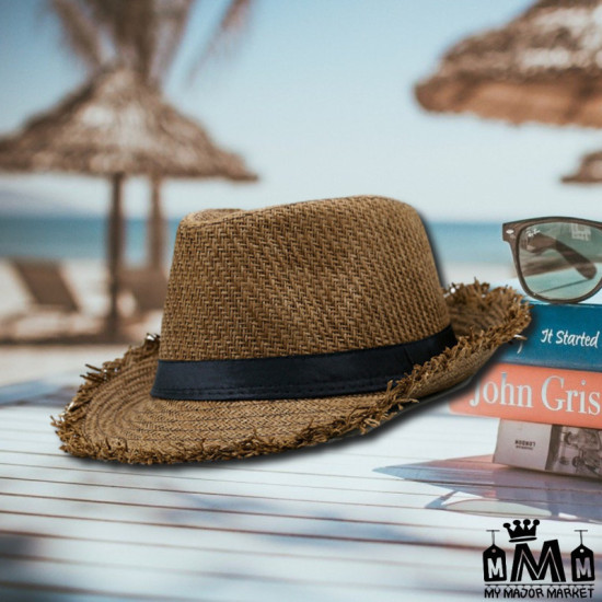 CHAPEAU TRILBY - PAILLE...